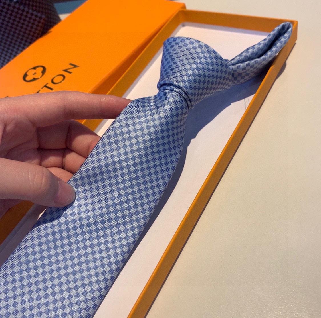 Louis Vuitton Micro Damier Tie - PerfectKickZ