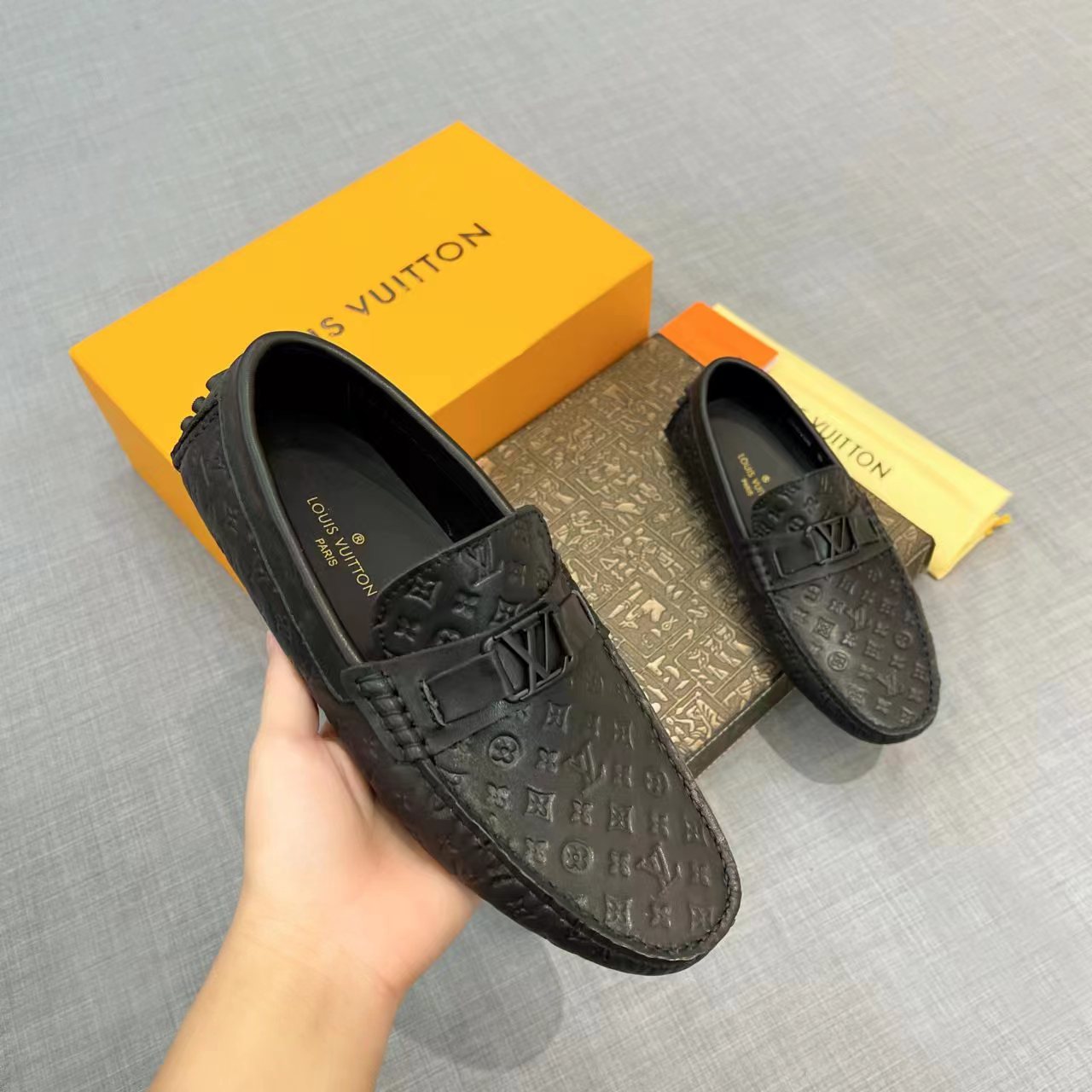 Louis Vuitton Hockenheim Moccasin (upon uk size)   - PerfectKickZ