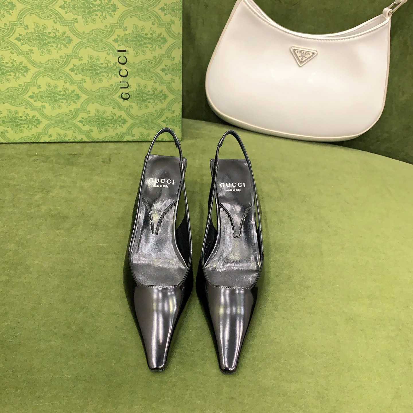 Gucci Women's Slingback Pump - PerfectKickZ