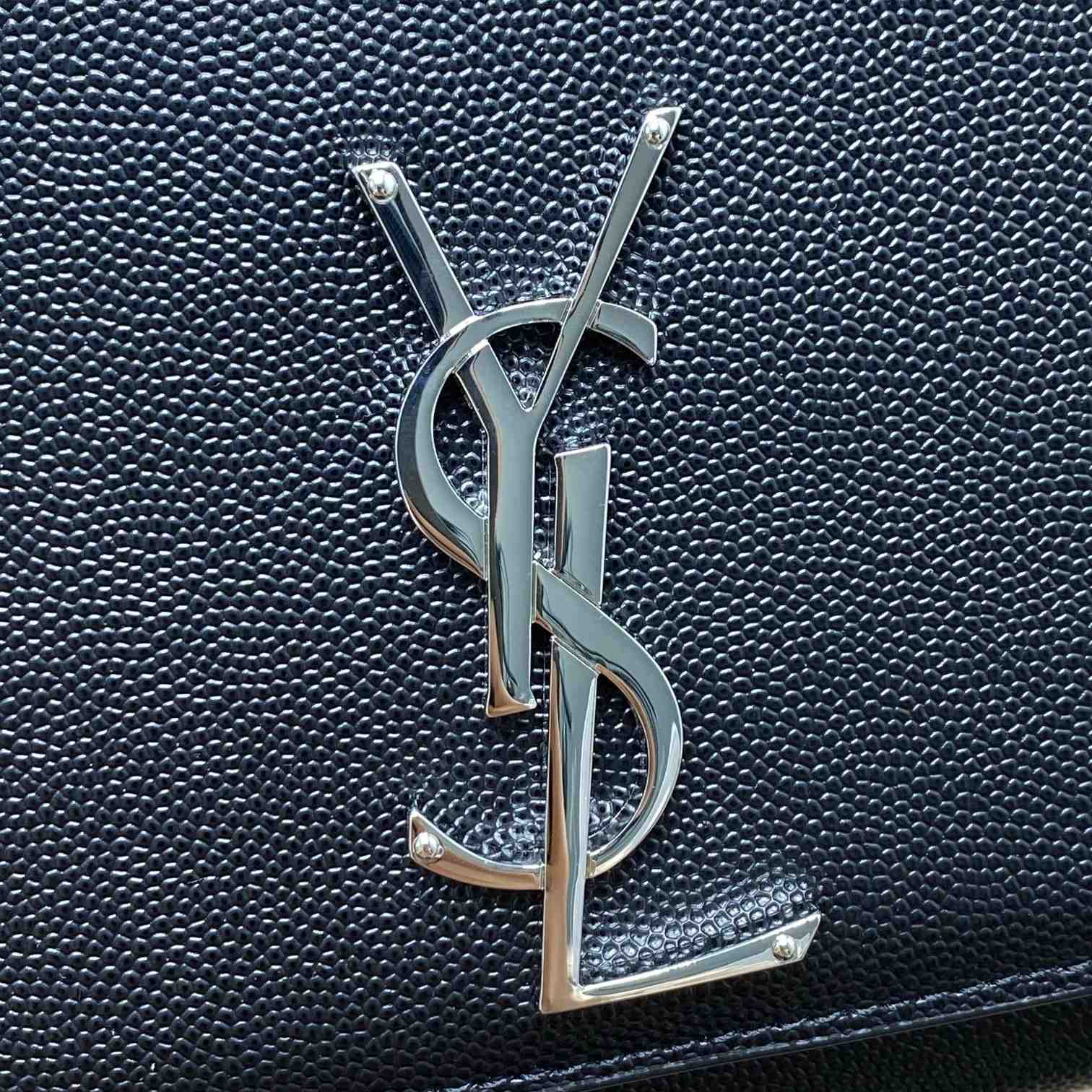 Saint Laurent Kate Medium In Grain De Poudre Embossed Leather  (24*14.5*5.5cm) - PerfectKickZ