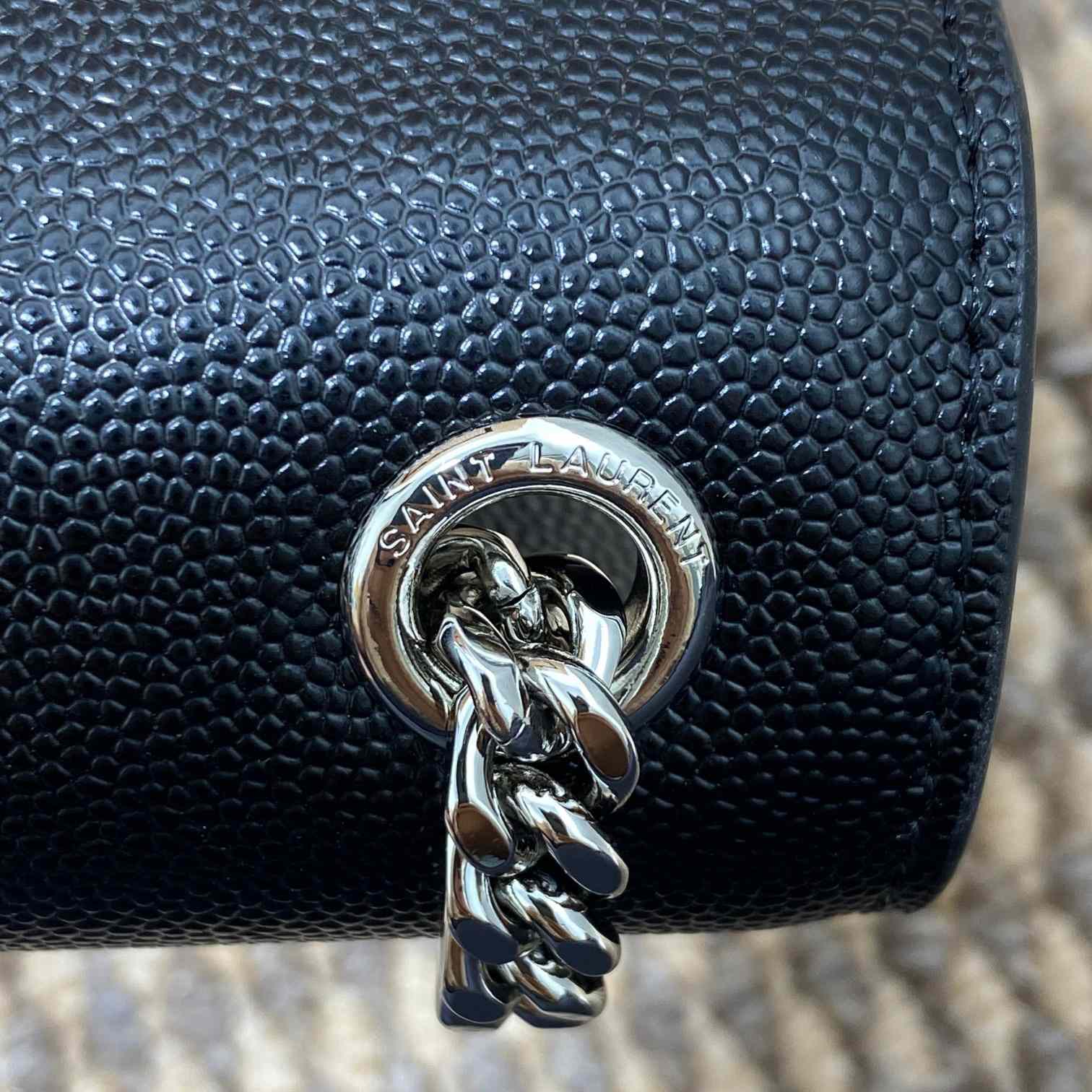Saint Laurent Kate Medium In Grain De Poudre Embossed Leather  (24*14.5*5.5cm) - PerfectKickZ