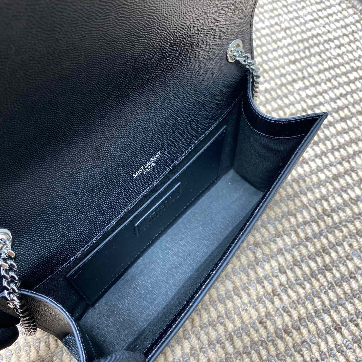 Saint Laurent Kate Medium In Grain De Poudre Embossed Leather  (24*14.5*5.5cm) - PerfectKickZ