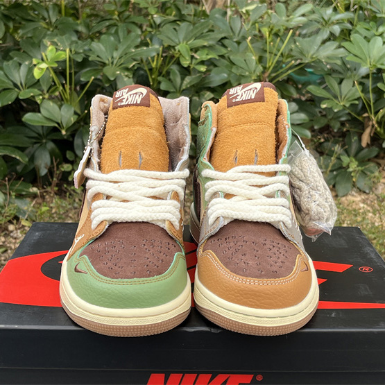 Zion Williamson x Air Jordan 1   OG “Voodoo” Sneaker    DZ7292-100 - PerfectKickZ