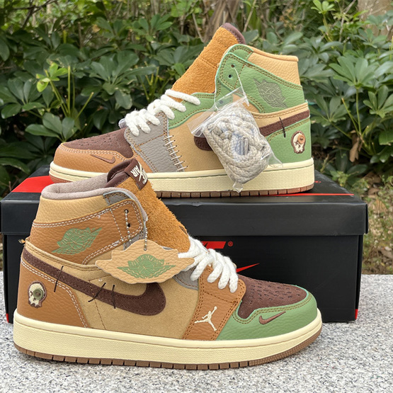 Zion Williamson x Air Jordan 1   OG “Voodoo” Sneaker    DZ7292-100 - PerfectKickZ