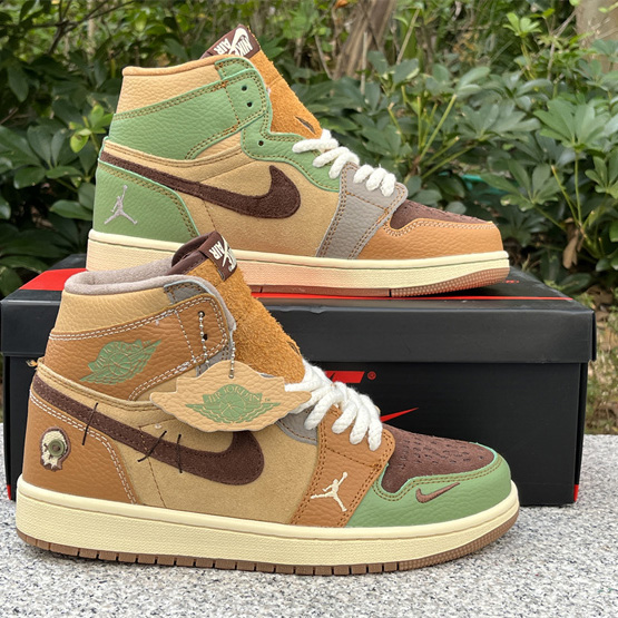 Zion Williamson x Air Jordan 1   OG “Voodoo” Sneaker    DZ7292-100 - PerfectKickZ