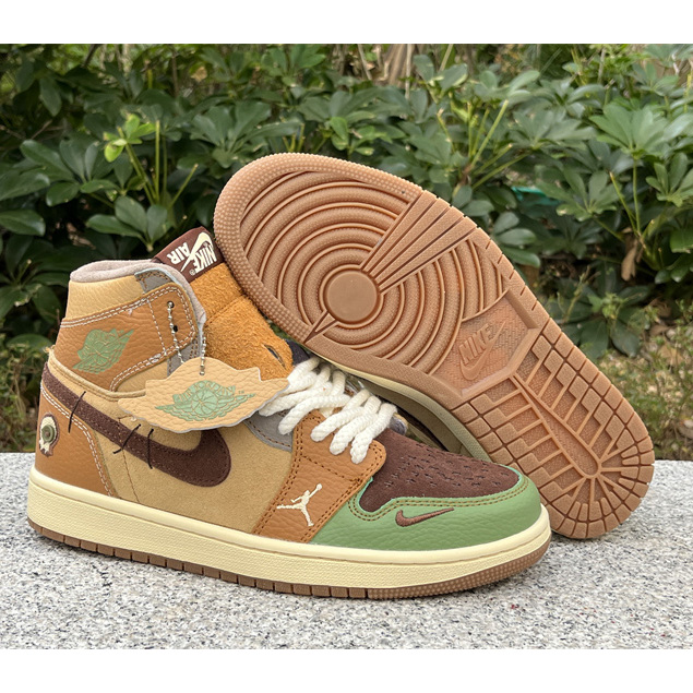 Zion Williamson x Air Jordan 1   OG “Voodoo” Sneaker    DZ7292-100 - PerfectKickZ