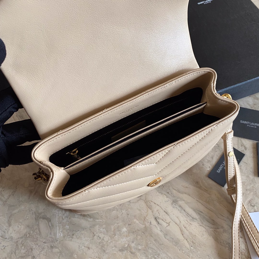 Saint Laurent Loulou Toy Strap Bag (20x7x15cm) - PerfectKickZ