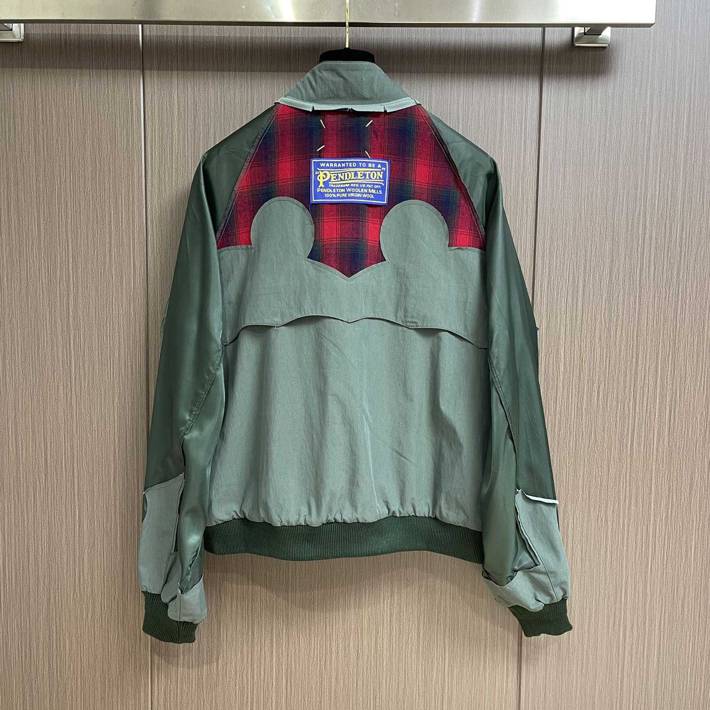 Maison Margiela Panelled Bomber Jacket - PerfectKickZ