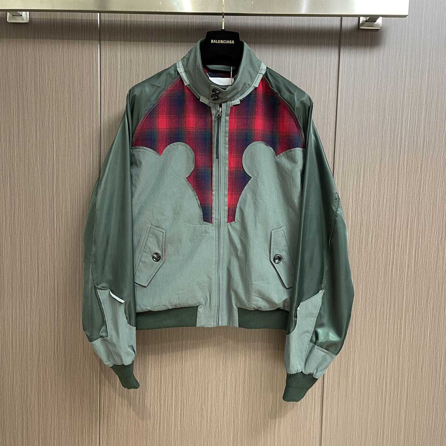 Maison Margiela Panelled Bomber Jacket - PerfectKickZ