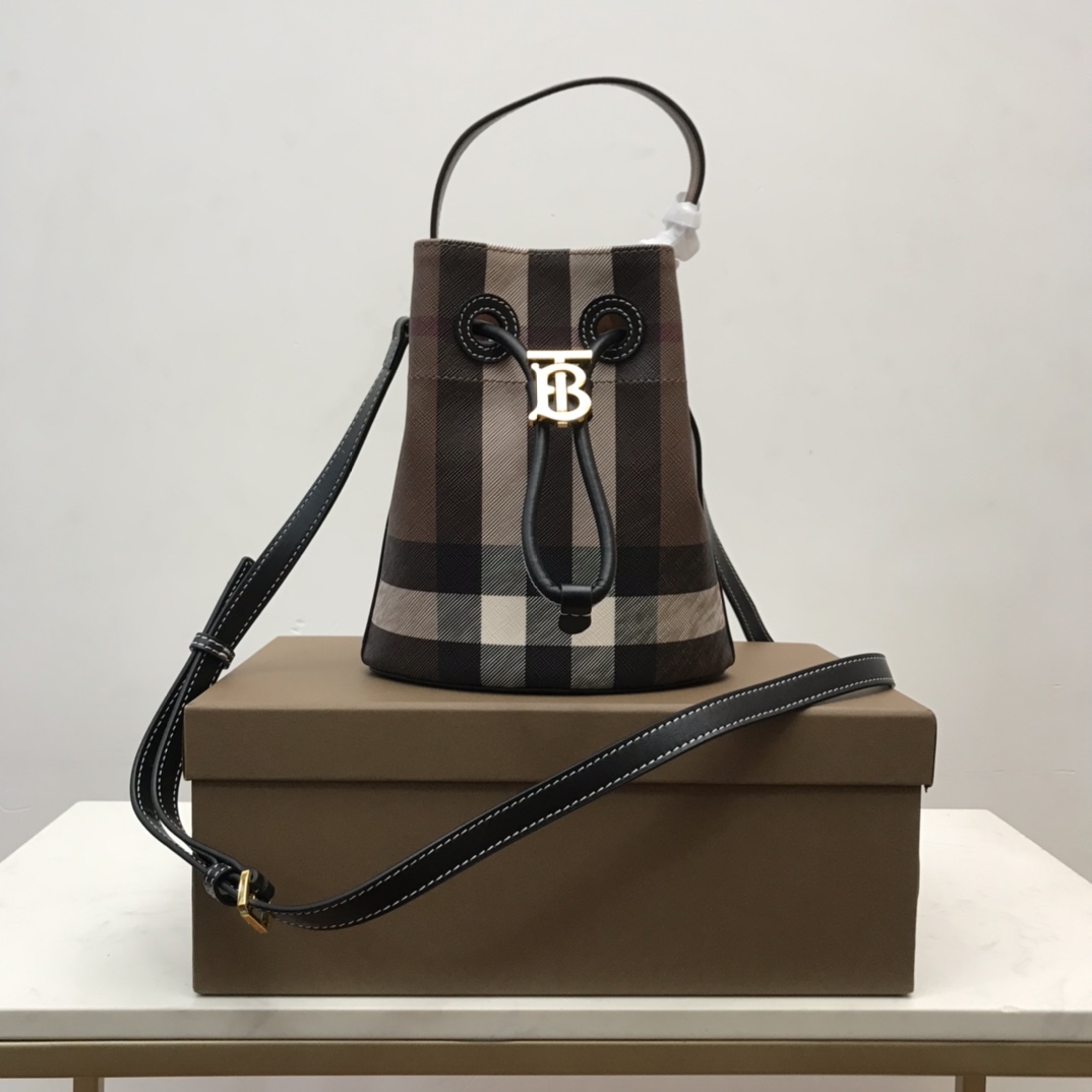 Burberry Mini TB Bucket Bag - PerfectKickZ