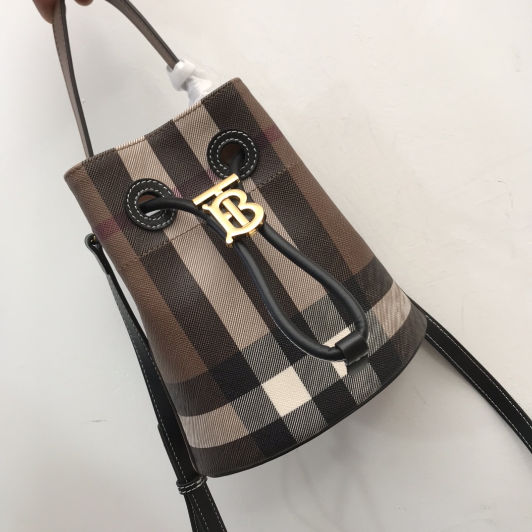 Burberry Mini TB Bucket Bag - PerfectKickZ