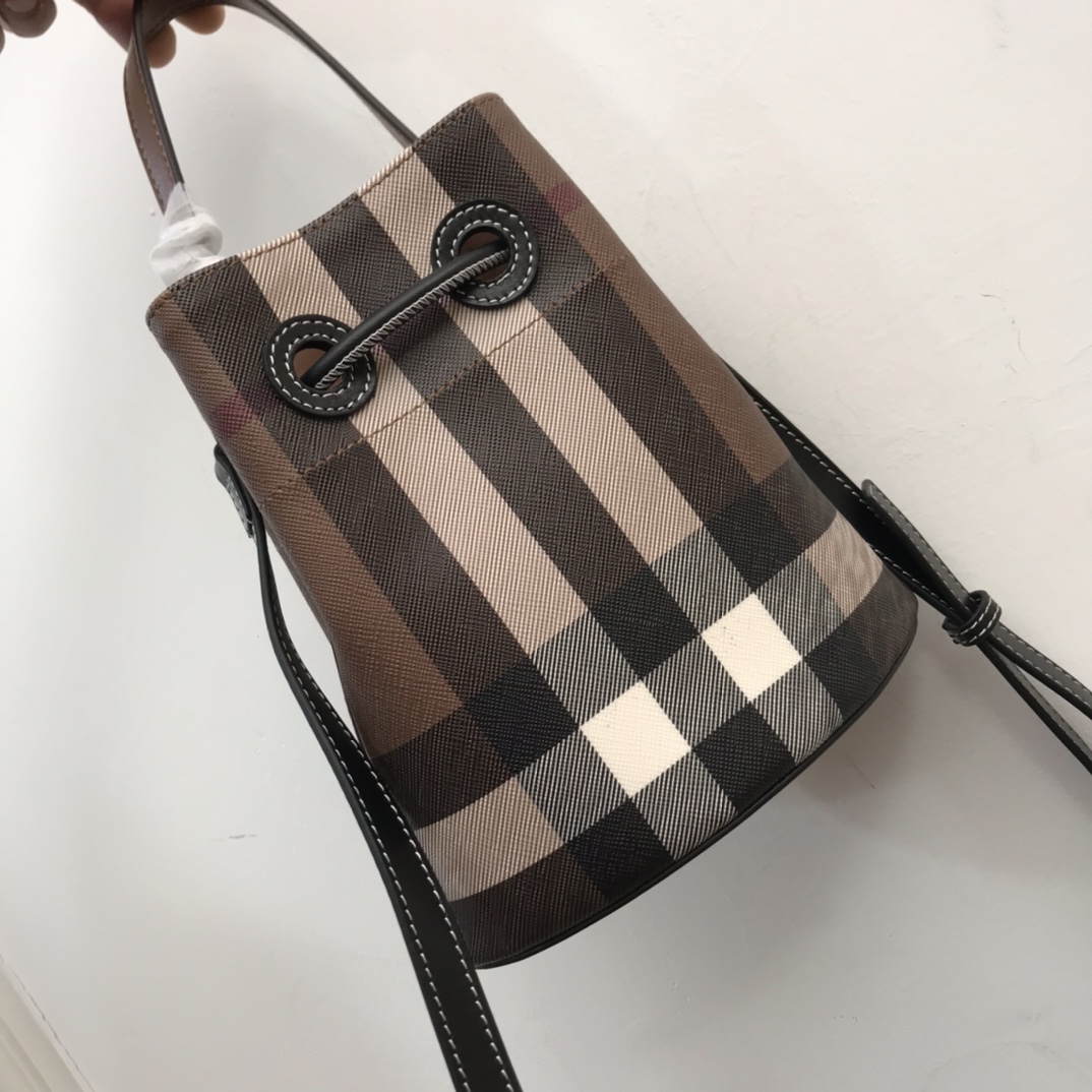 Burberry Mini TB Bucket Bag - PerfectKickZ