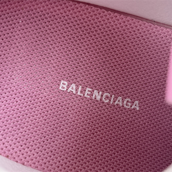 Balenciaga Track Sneaker In Pink Mesh And Suede-like Fabric - PerfectKickZ