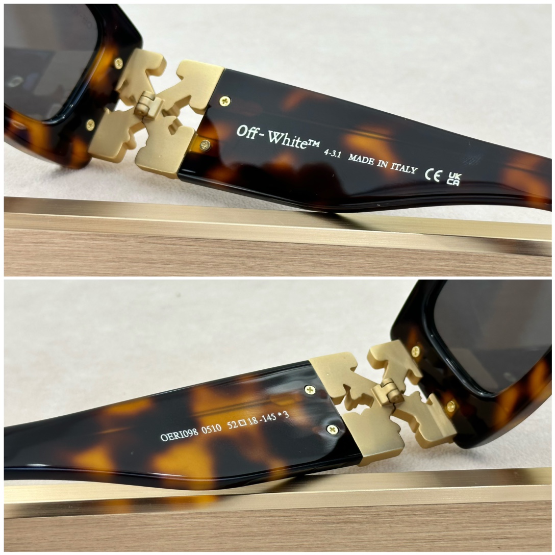 Off White Roma Rectangle-frame Sunglasses    OERI098 - PerfectKickZ