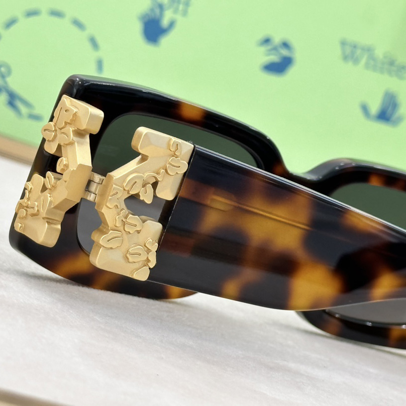 Off White Roma Rectangle-frame Sunglasses    OERI098 - PerfectKickZ