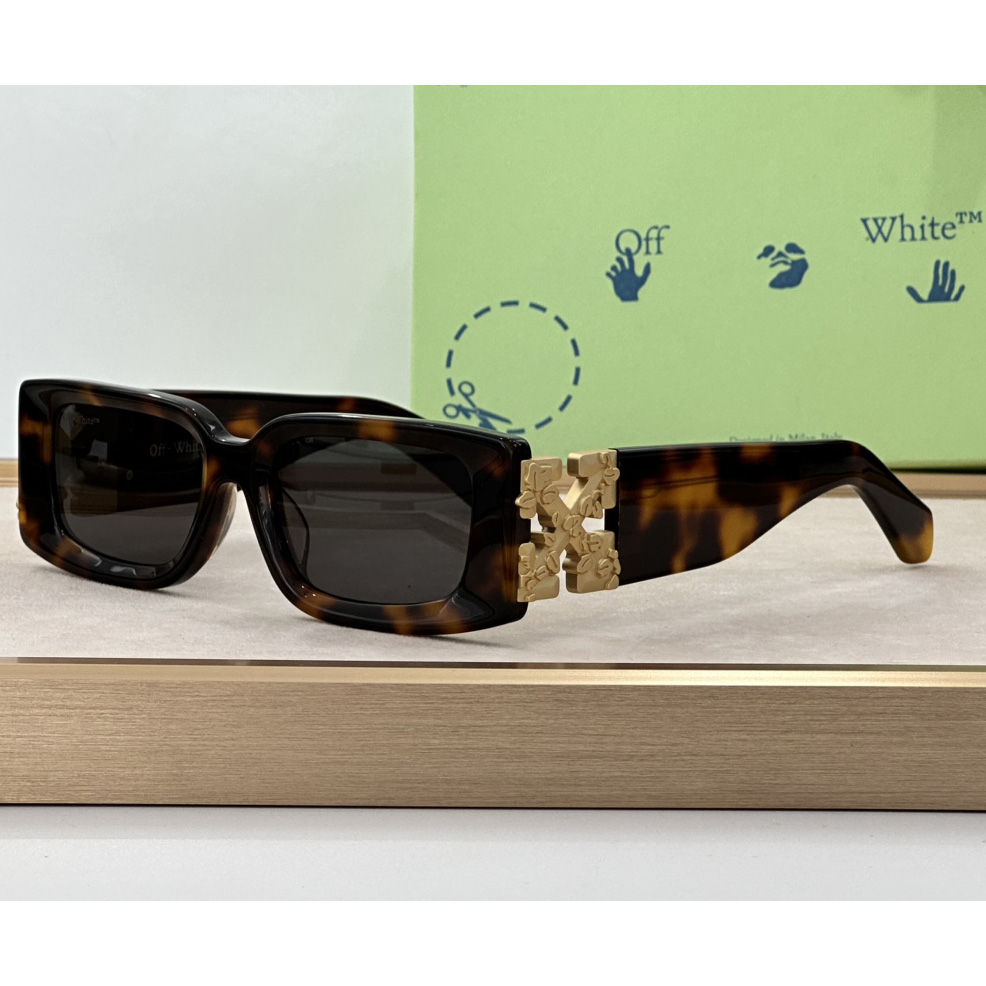 Off White Roma Rectangle-frame Sunglasses    OERI098 - PerfectKickZ