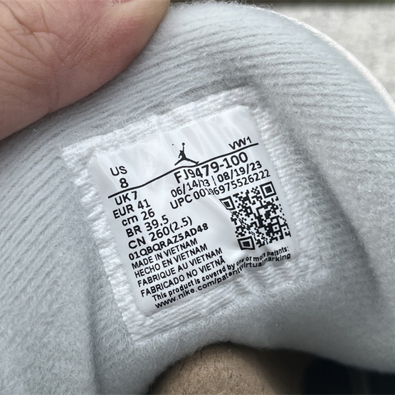 Air Jordan 3 Sneakers   FJ9479-100  - PerfectKickZ