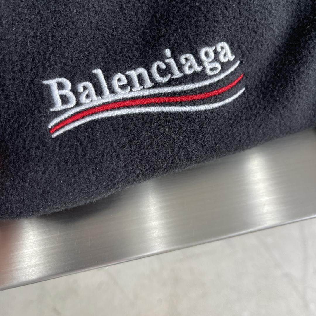 Balenciaga Black Embroidered Jacket - PerfectKickZ