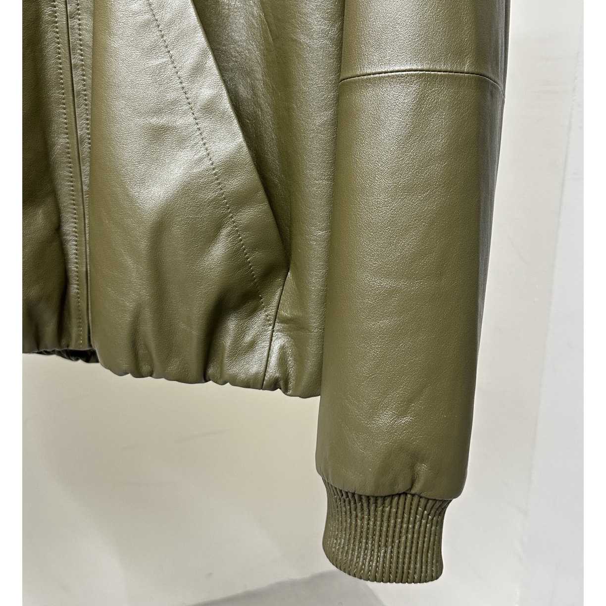 Loewe Zip-up Padded Hoodie In Nappa Lambskin - 