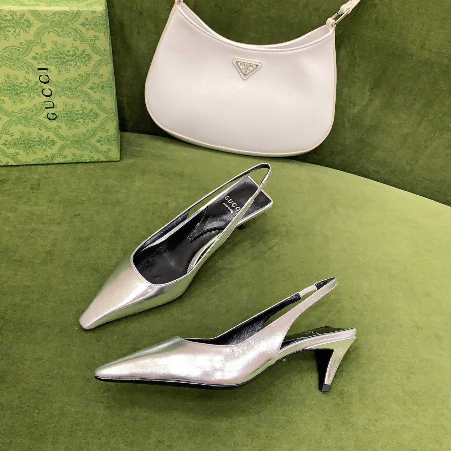 Gucci Women's Slingback Pump - PerfectKickZ
