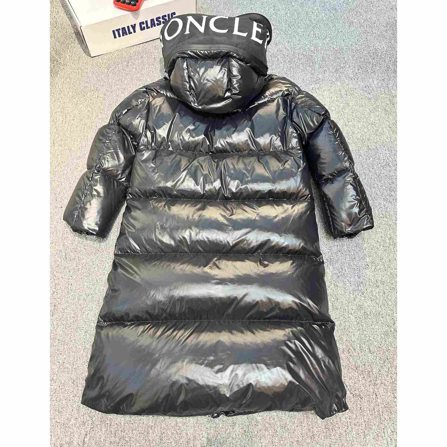 Moncler Huppelong Long Down Jacket - PerfectKickZ