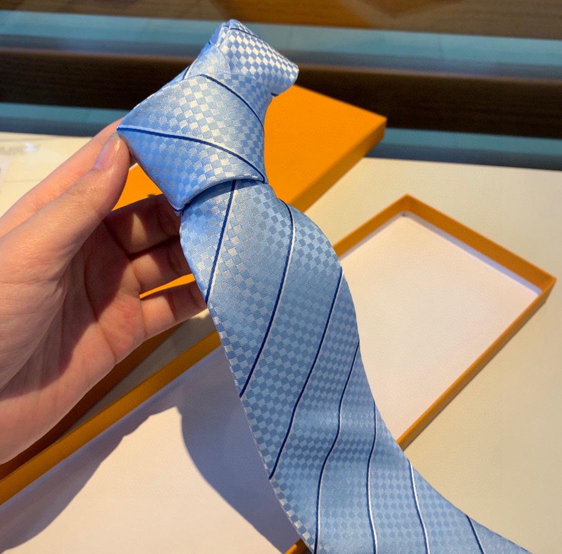 Louis Vuitton LV Thin Stripes Tie - PerfectKickZ