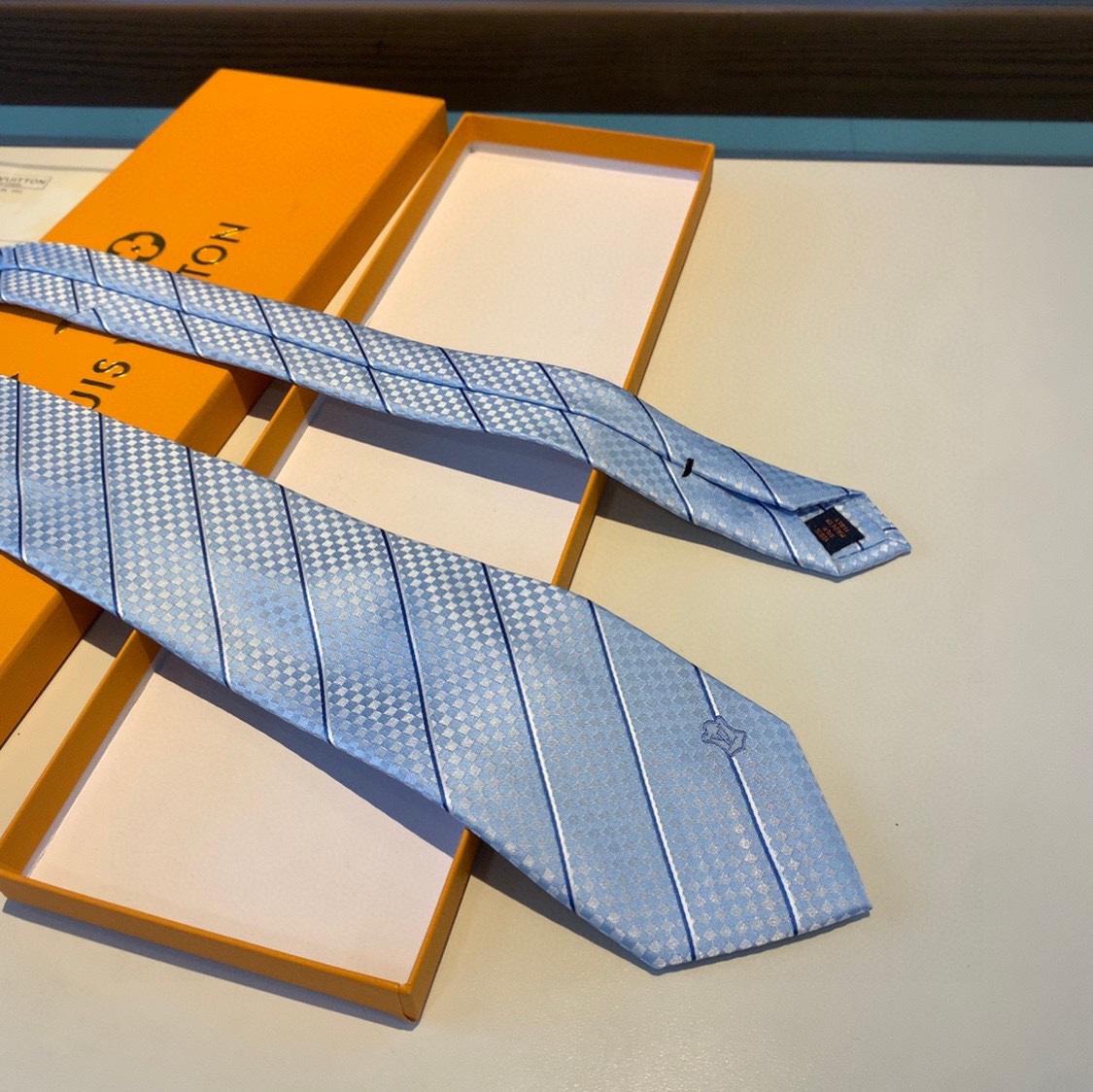 Louis Vuitton LV Thin Stripes Tie - PerfectKickZ