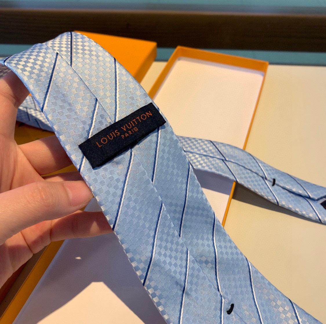 Louis Vuitton LV Thin Stripes Tie - PerfectKickZ