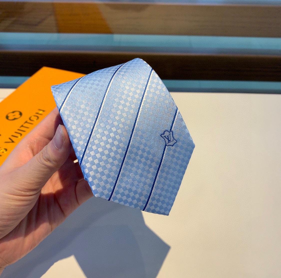 Louis Vuitton LV Thin Stripes Tie - PerfectKickZ