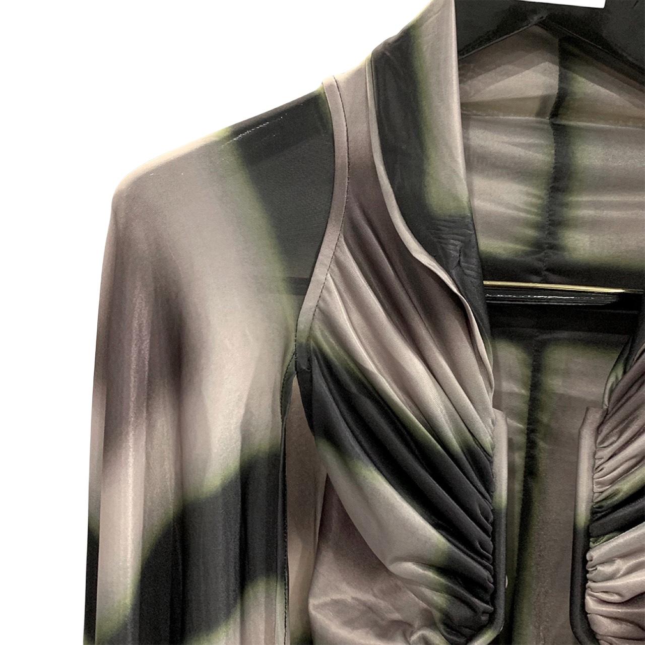 Rick Owens Semi-sheer Draped Top - PerfectKickZ