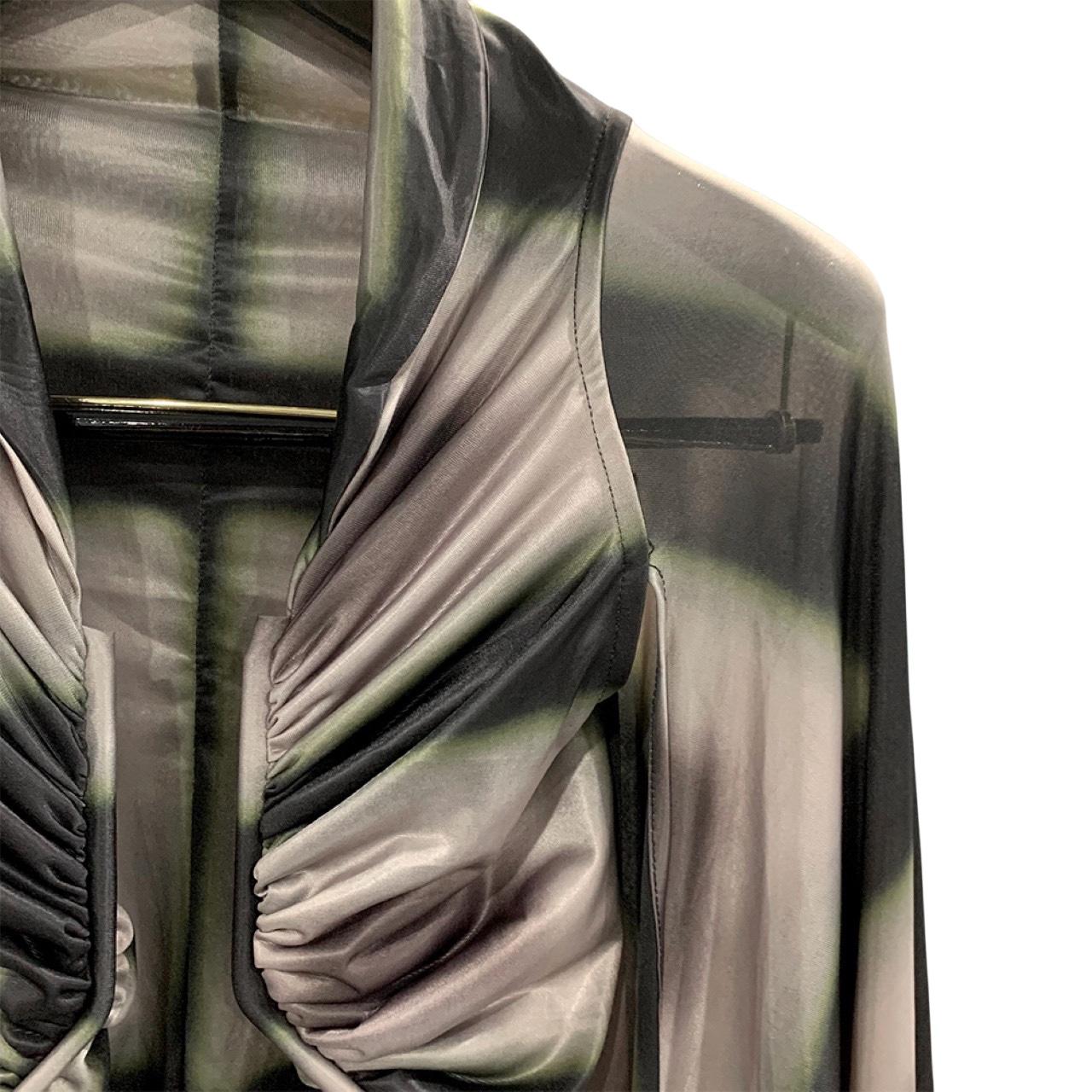 Rick Owens Semi-sheer Draped Top - PerfectKickZ