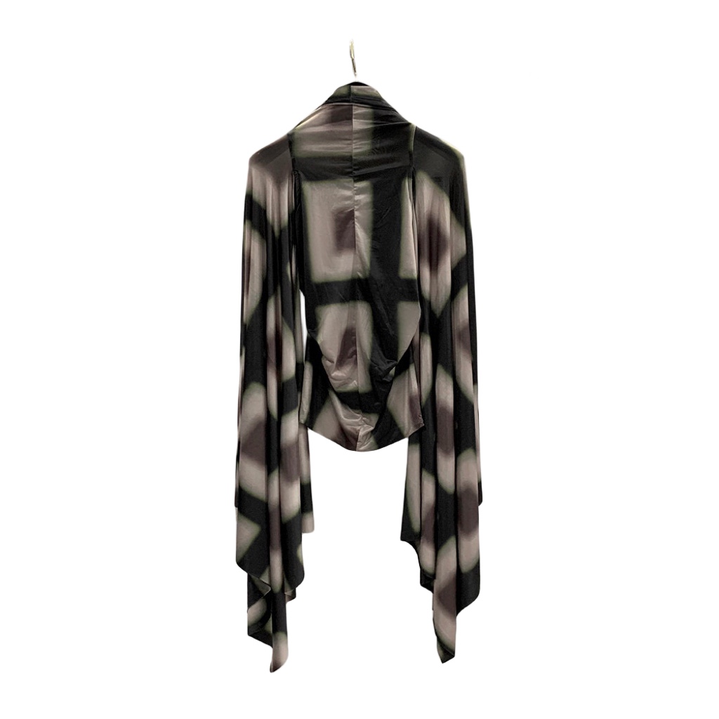 Rick Owens Semi-sheer Draped Top - PerfectKickZ