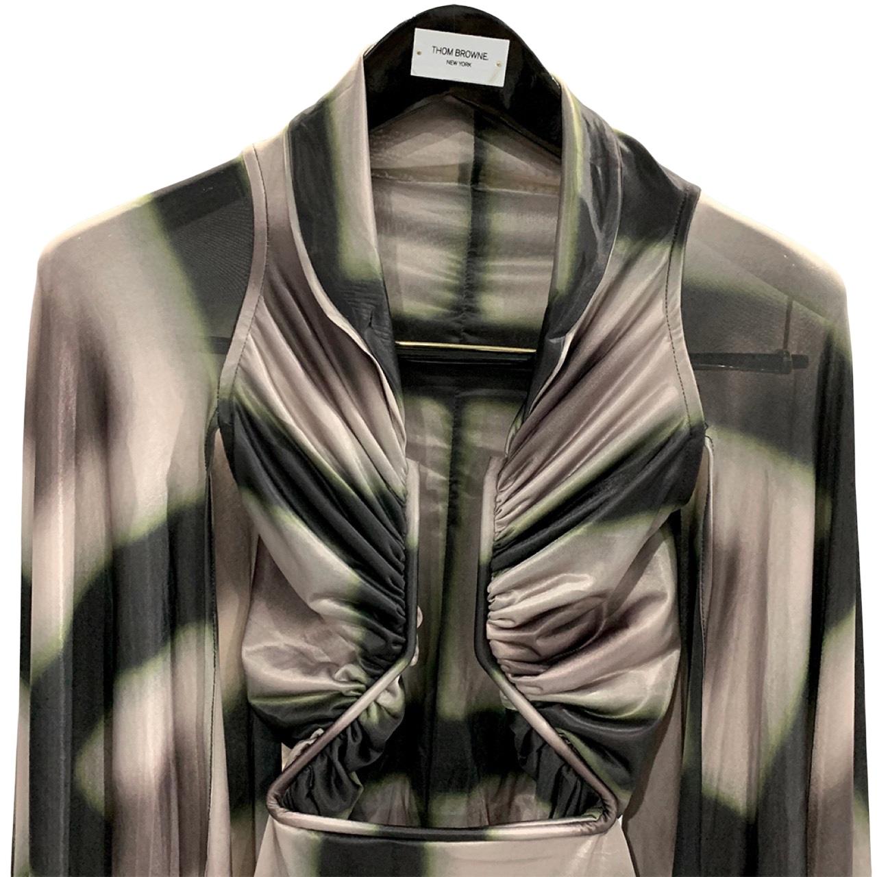 Rick Owens Semi-sheer Draped Top - PerfectKickZ