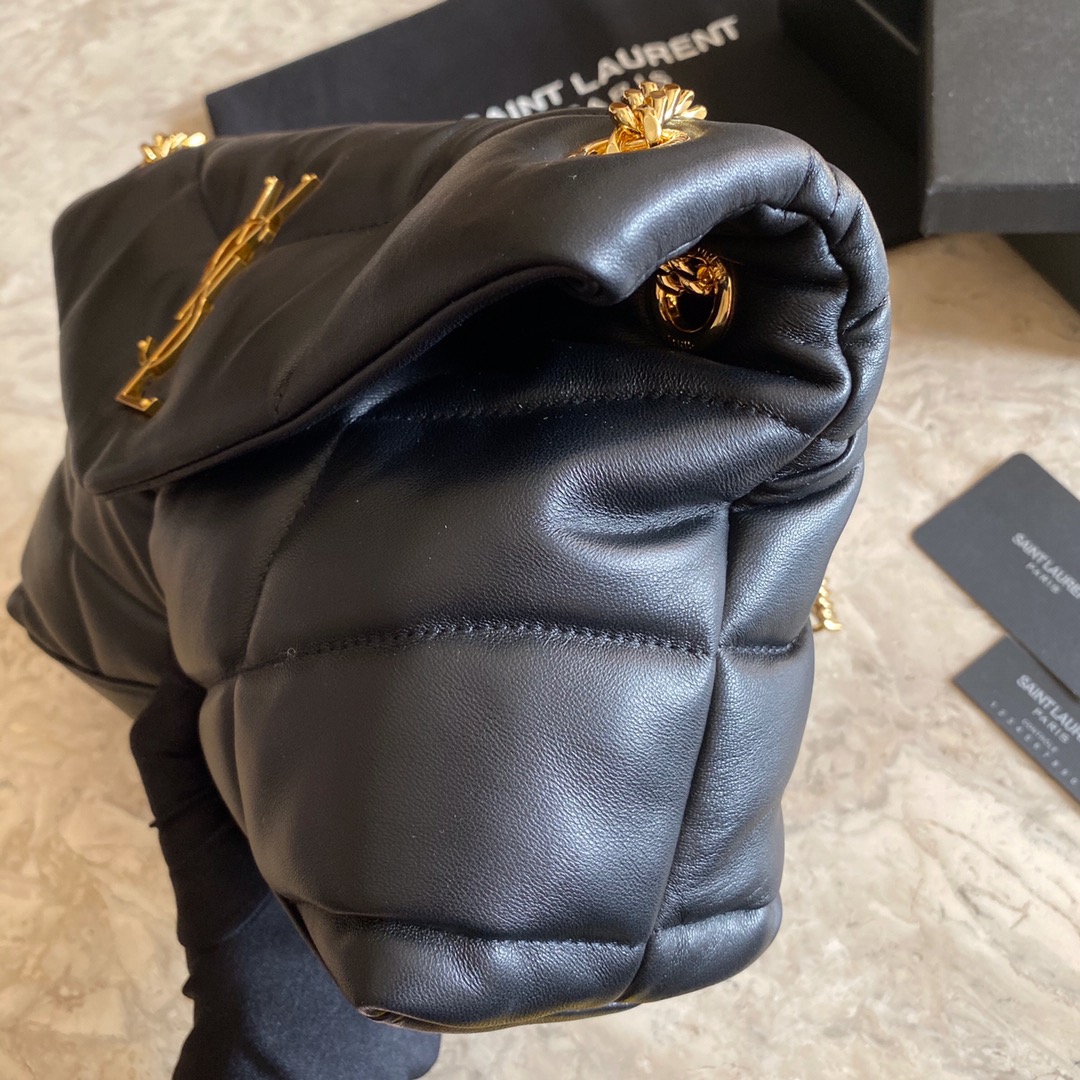Saint Laurent Puffer Small In Nappa Leather - PerfectKickZ