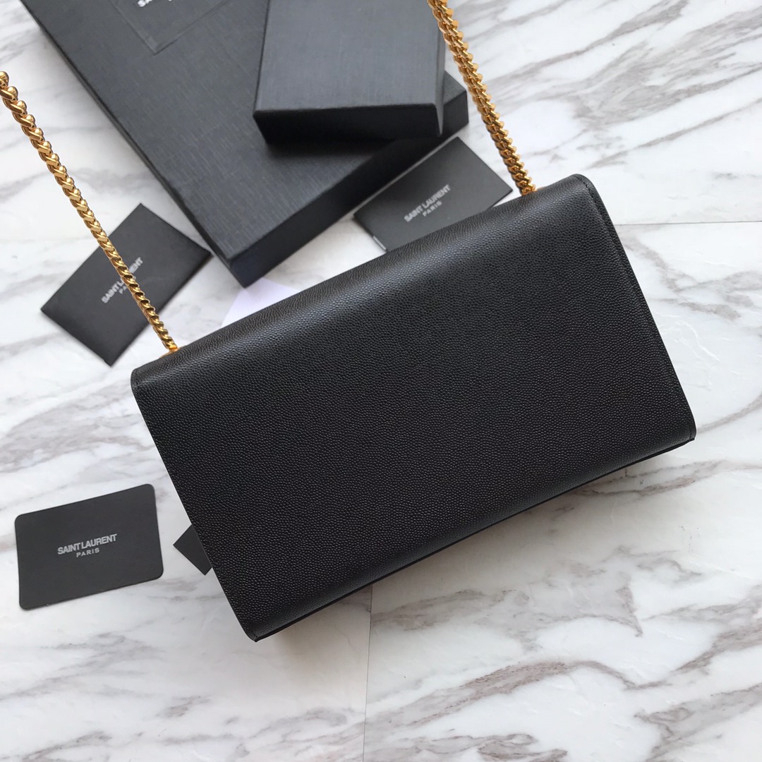 Saint Laurent Kate Medium Leather Shoulder Bag (24*14.5*5.5cm) - PerfectKickZ