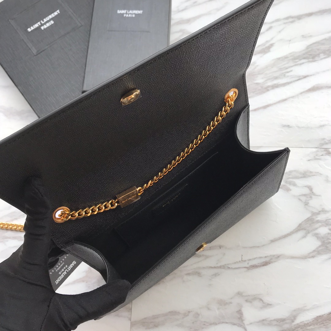 Saint Laurent Kate Medium Leather Shoulder Bag (24*14.5*5.5cm) - 