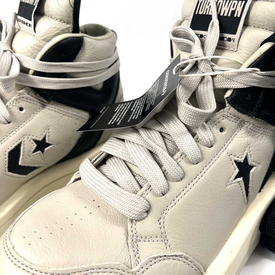 Rick Owens Drkshdw x Converse TurboWPN Leather Sneakers - 