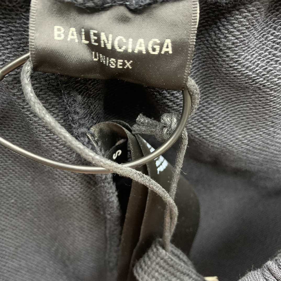 Balenciaga Top League Baggy Sweatpants In Black - PerfectKickZ