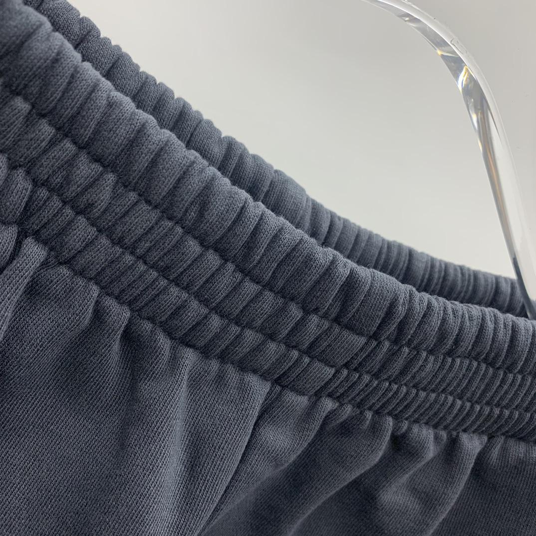 Balenciaga Top League Baggy Sweatpants In Black - PerfectKickZ