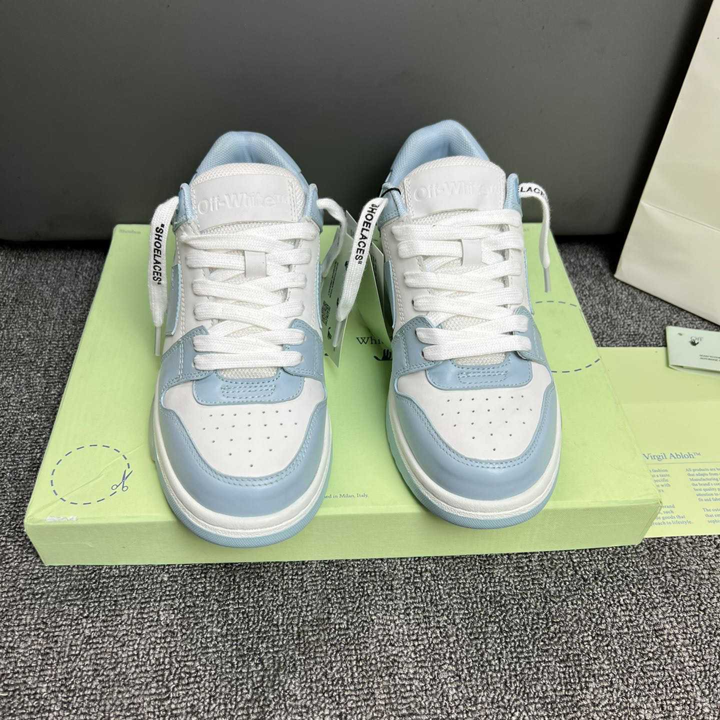 Off-White Out Of Office Lace-Up Sneakers - PerfectKickZ