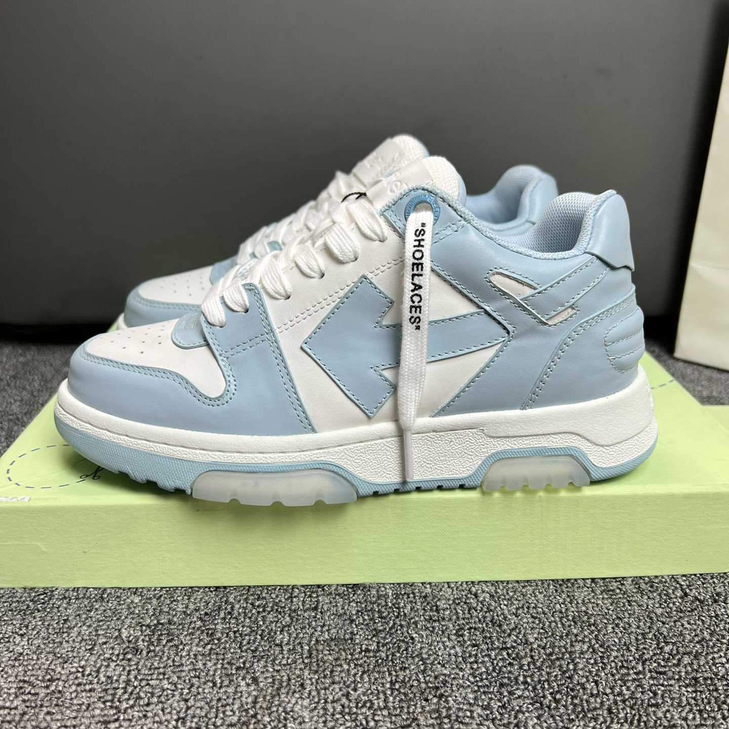 Off-White Out Of Office Lace-Up Sneakers - PerfectKickZ