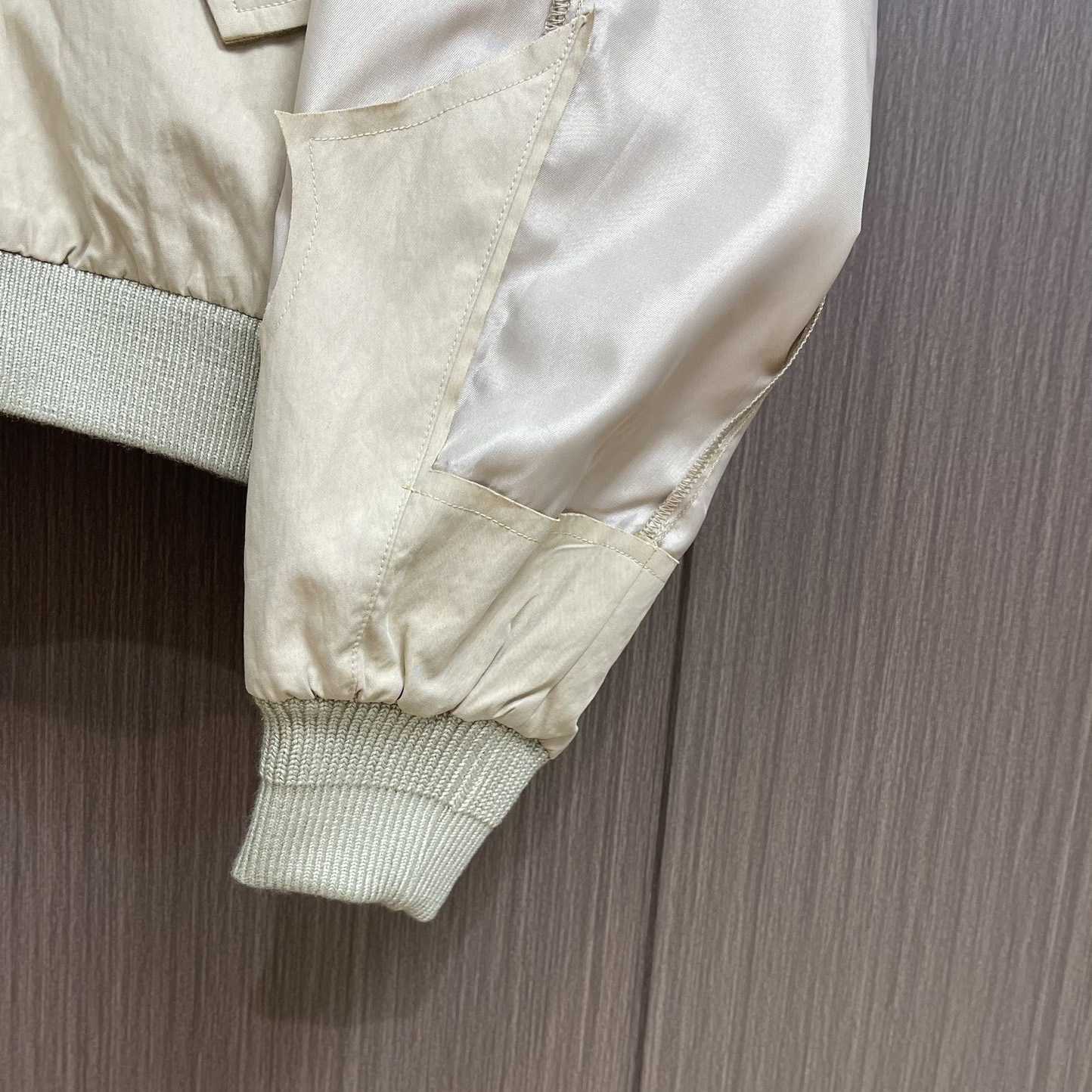 Maison Margiela Panelled Bomber Jacket - PerfectKickZ