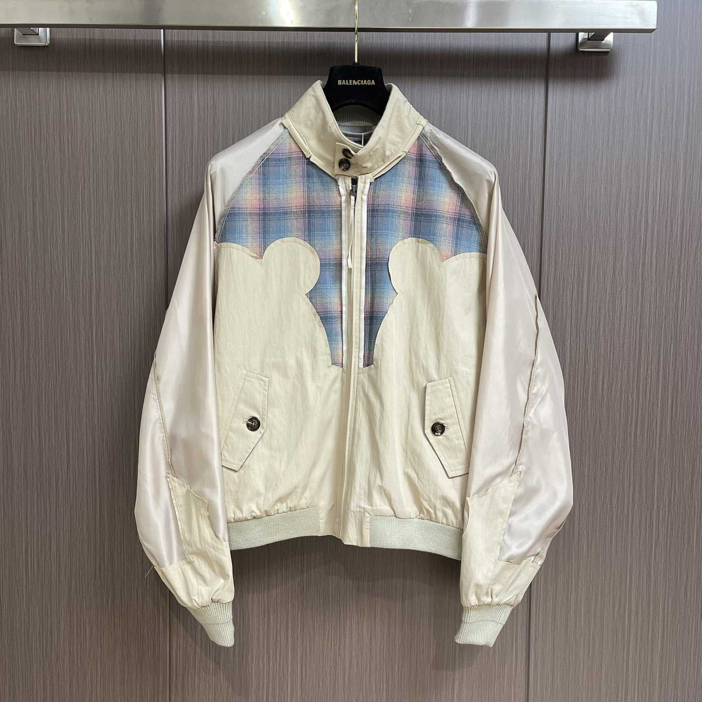 Maison Margiela Panelled Bomber Jacket - PerfectKickZ