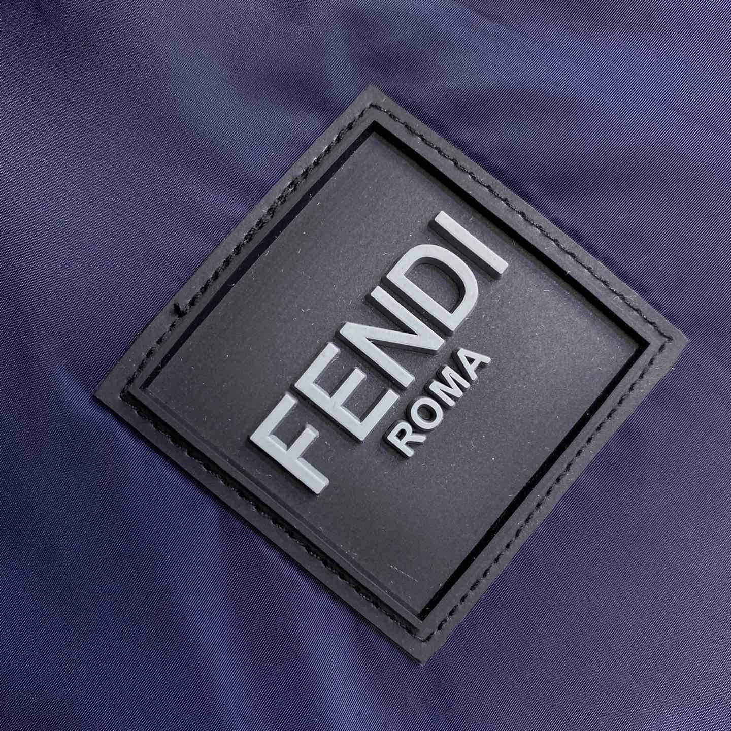 Fendi Blue Tech Fabric Jacket - PerfectKickZ