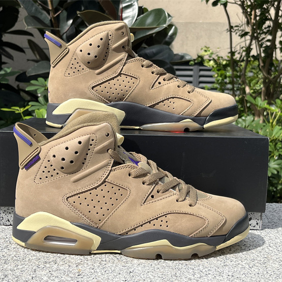 Air Jordan 6 Gore-Tex “Brown Kelp”  Sneaker               FD1643-300 - PerfectKickZ
