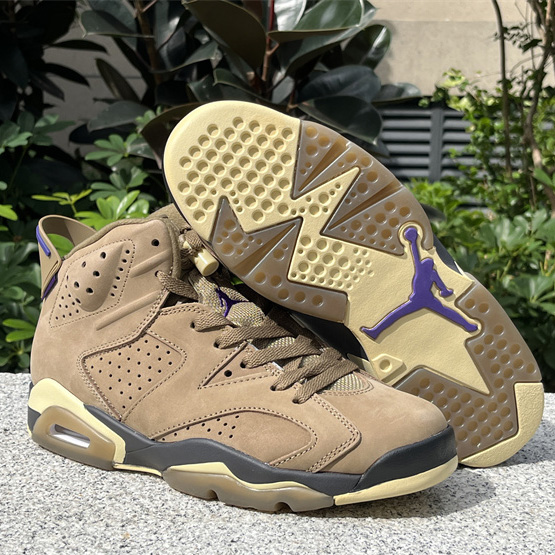 Air Jordan 6 Gore-Tex “Brown Kelp”  Sneaker               FD1643-300 - PerfectKickZ