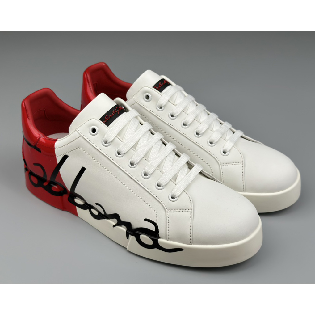 Dolce & Gabbana Leather Sneakers - PerfectKickZ