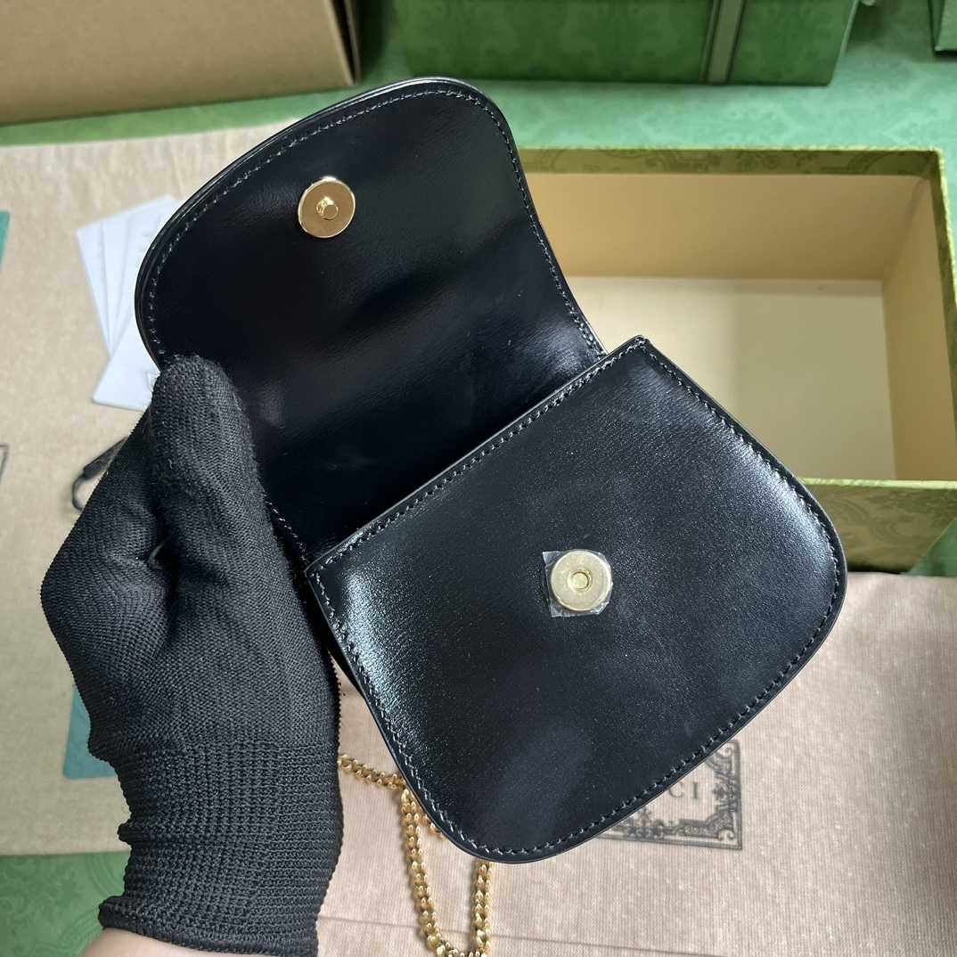 Gucci Bamboo 1947 Super Mini Bag (18.5x 12x 5.5cm) - PerfectKickZ
