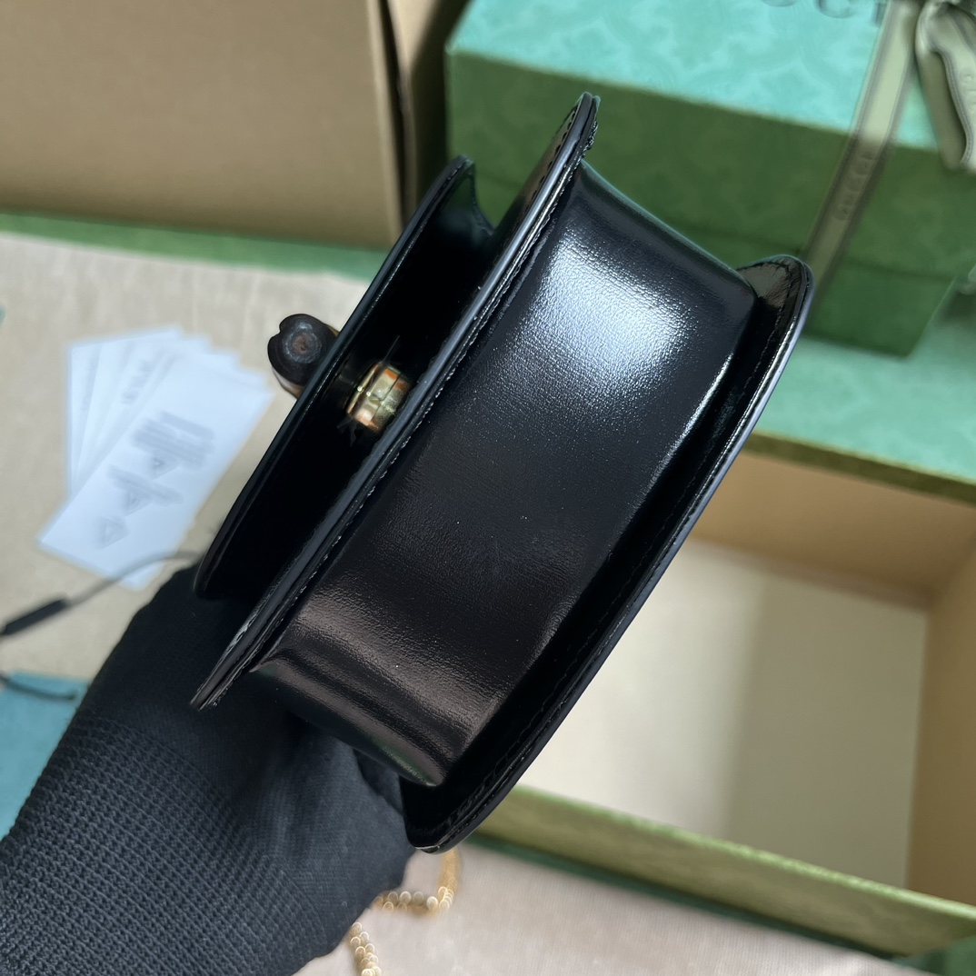 Gucci Bamboo 1947 Super Mini Bag (18.5x 12x 5.5cm) - PerfectKickZ