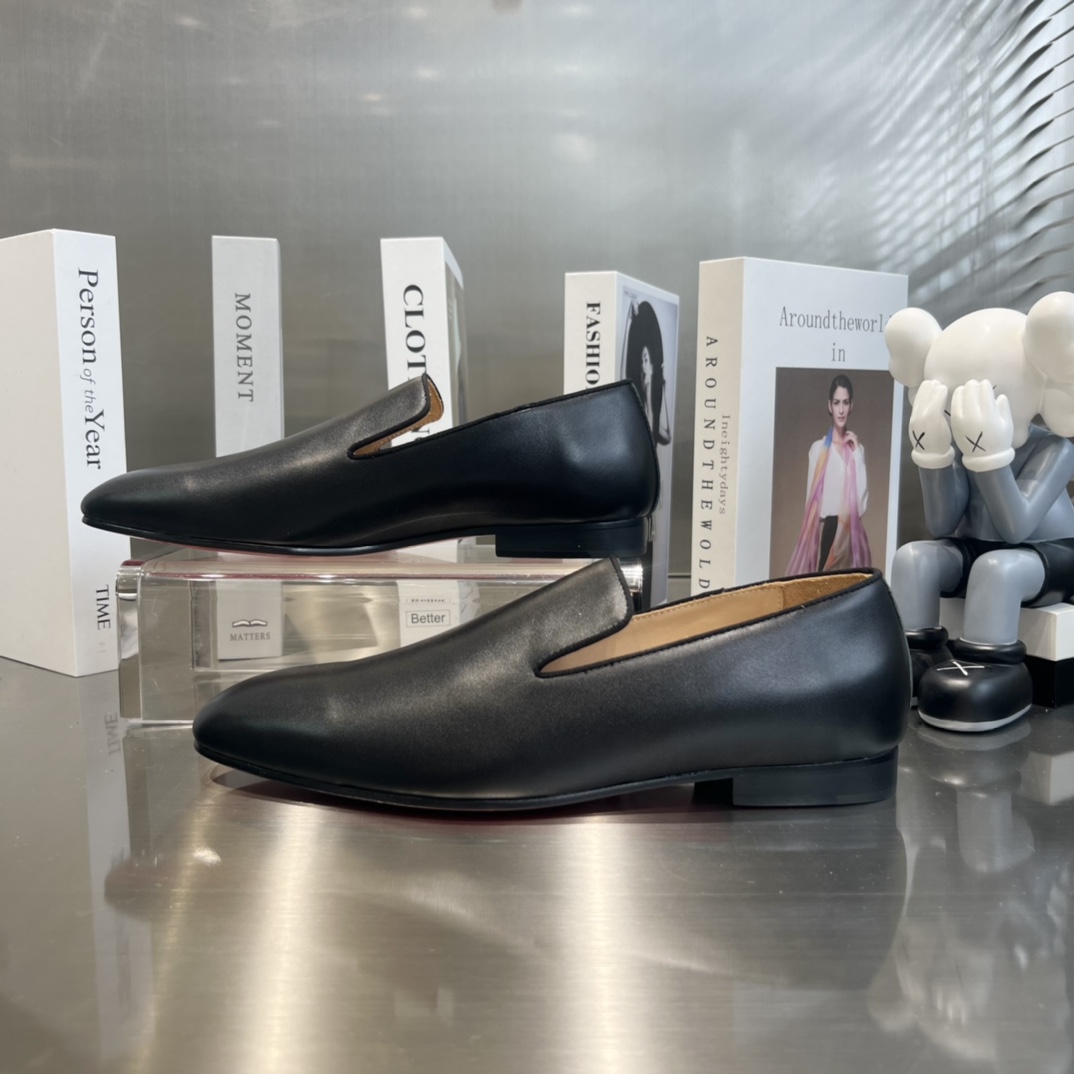 Christian Louboutin Dandelion Slip-On Loafers - PerfectKickZ